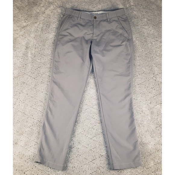 Under Armour Other - Under Armour Golf Pants Mens 34x32 Gray Relaxed Straight Lightweight Performance